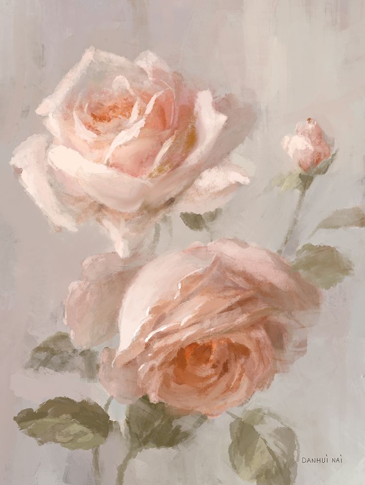 A Sprig of Roses III art print by Danhui Nai for $57.95 CAD