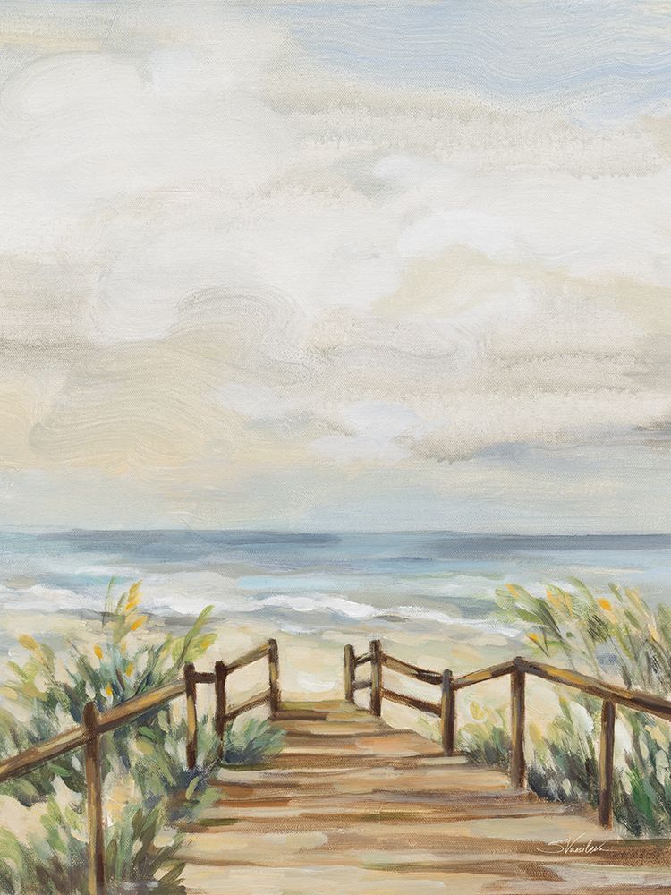 A Moment at the Beach art print by Silvia Vassileva for $57.95 CAD