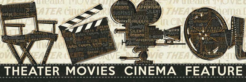 Cinema art print by Pela Studio for $57.95 CAD