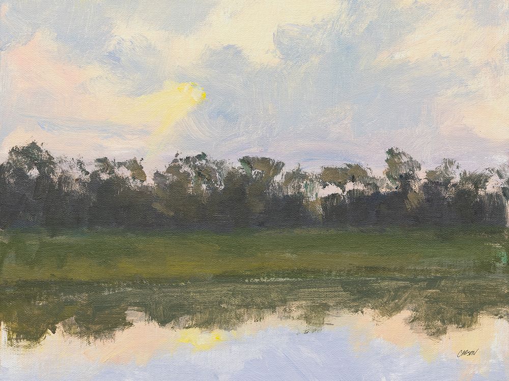 Sun and Clouds Reflecting art print by Carson Overstreet for $57.95 CAD