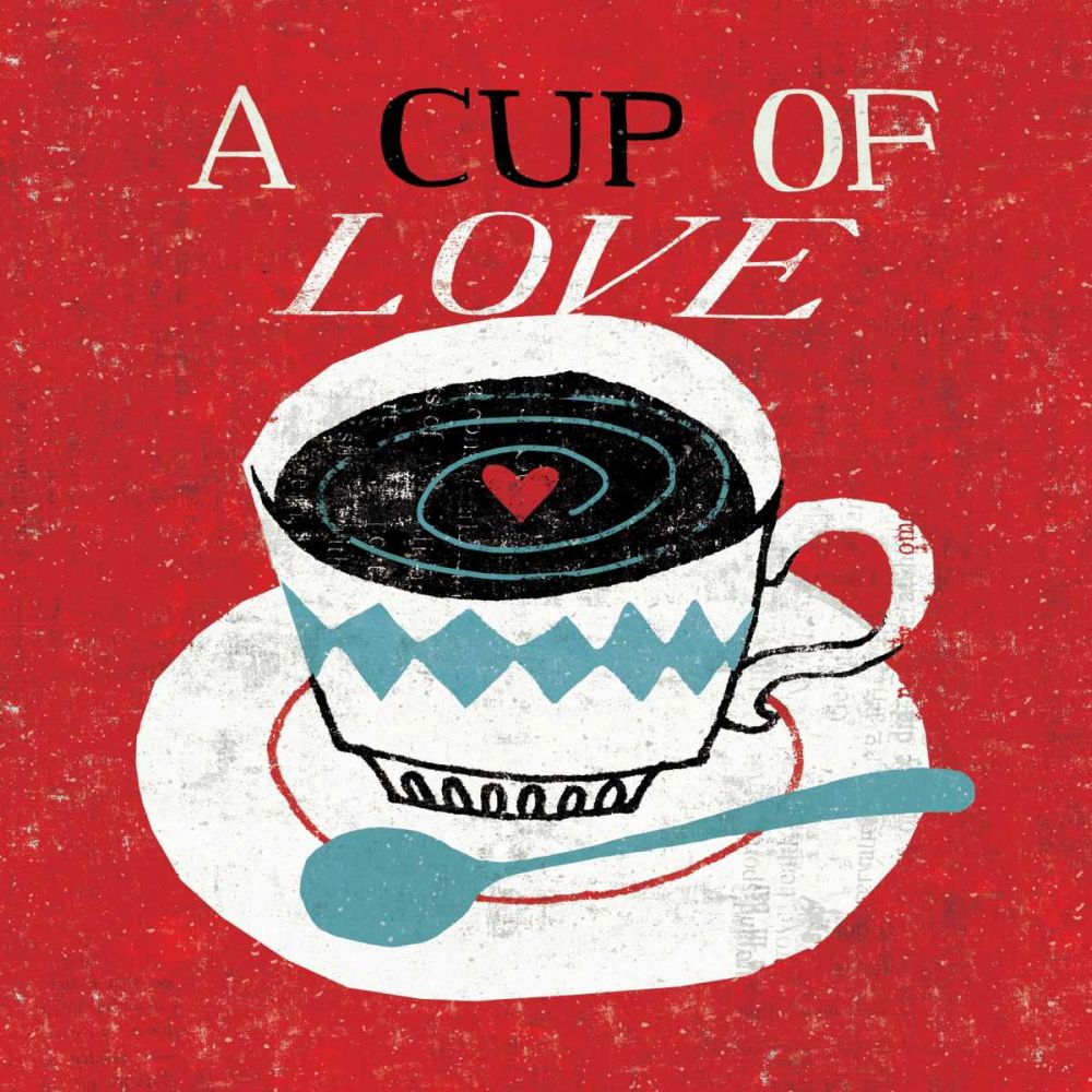 Vintage Desktop - Coffee art print by Michael Mullan for $57.95 CAD