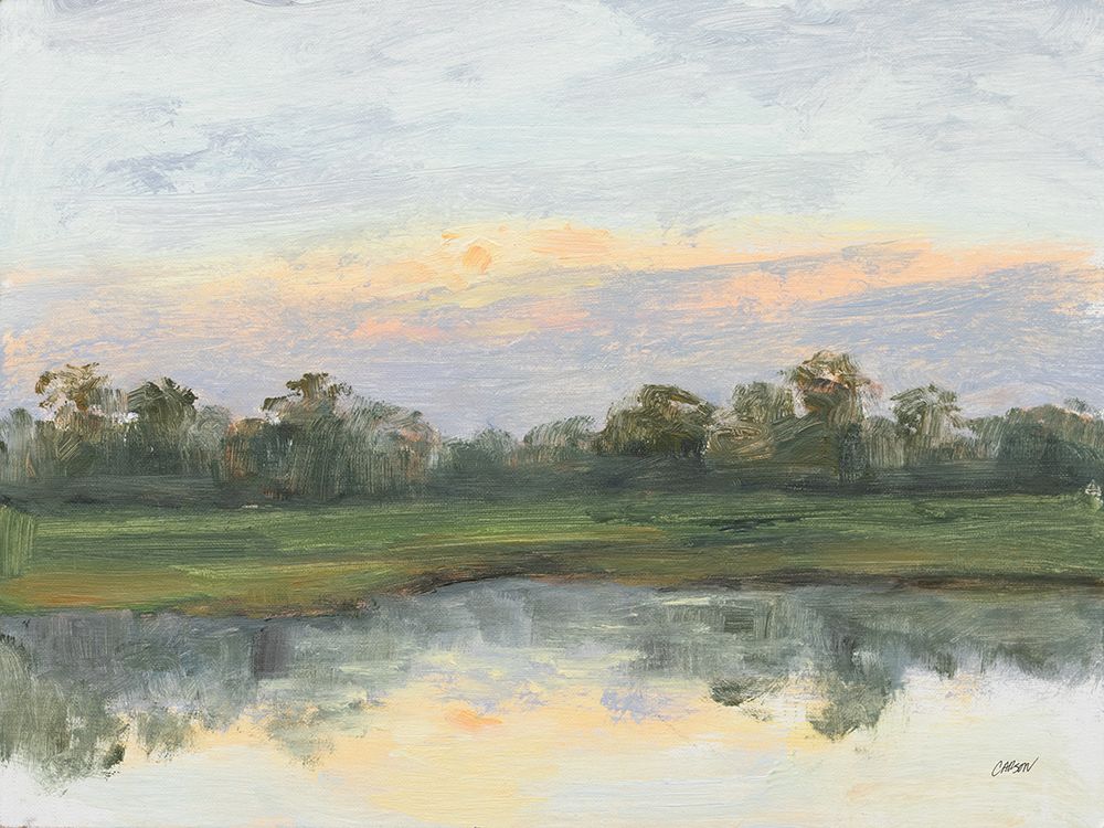 Calm and Still at Sunrise art print by Carson Overstreet for $57.95 CAD