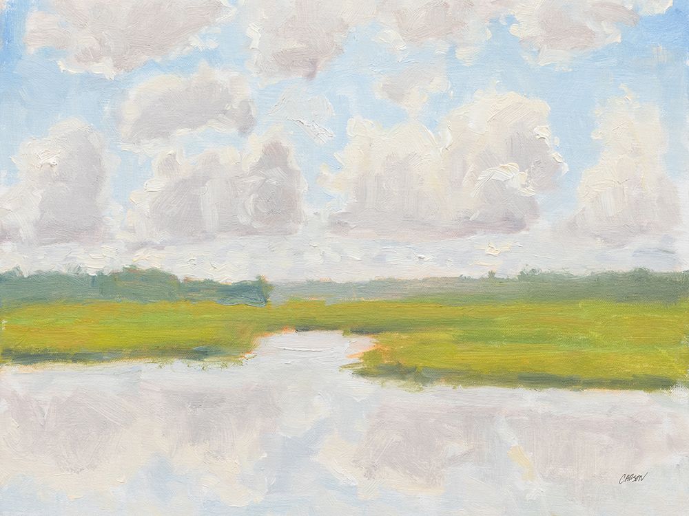 Clear Morning on the Marshes art print by Carson Overstreet for $57.95 CAD