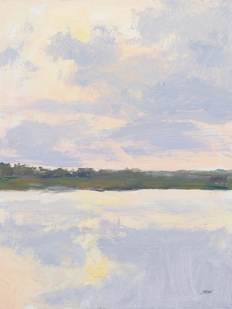 Peace Sunrise on the Water art print by Carson Overstreet for $57.95 CAD