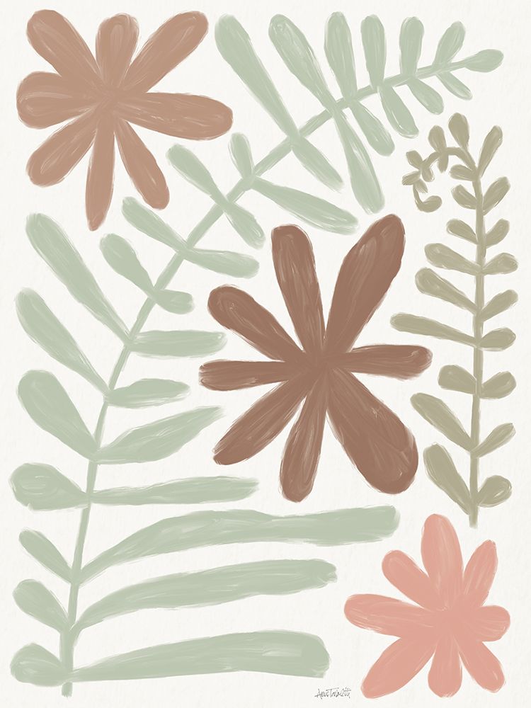 Fern and Flower art print by Anne Tavoletti for $57.95 CAD