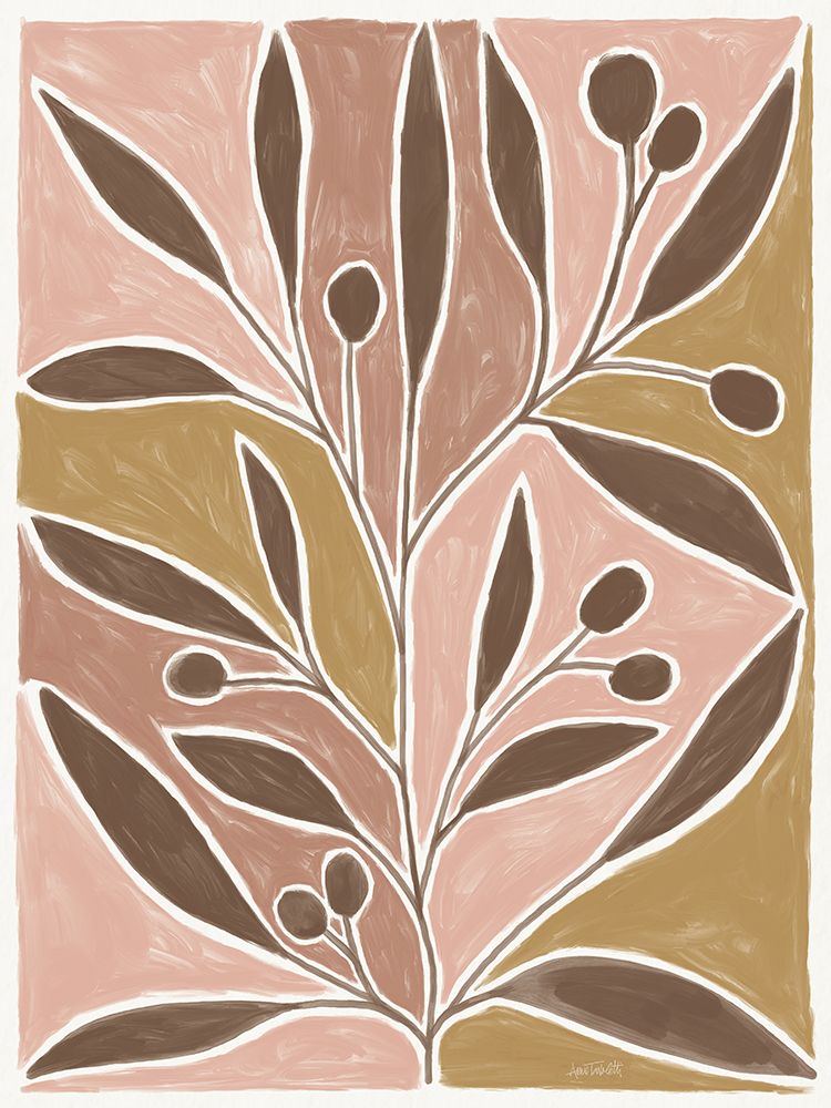 Modern Leaf art print by Anne Tavoletti for $57.95 CAD