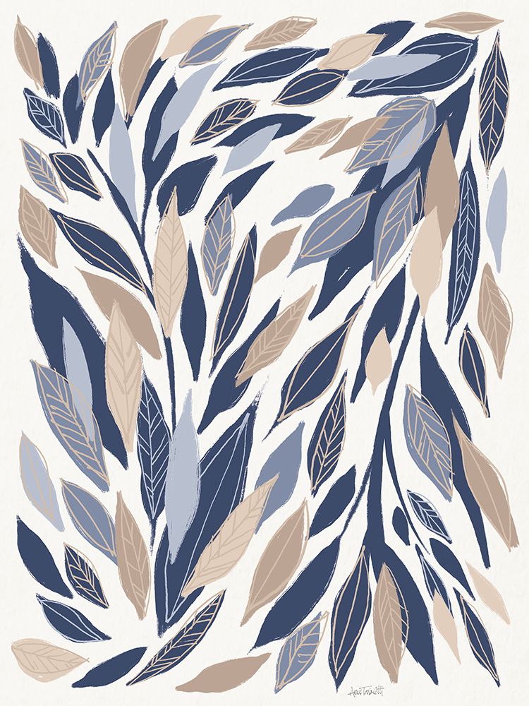 Leafy Lines art print by Anne Tavoletti for $57.95 CAD