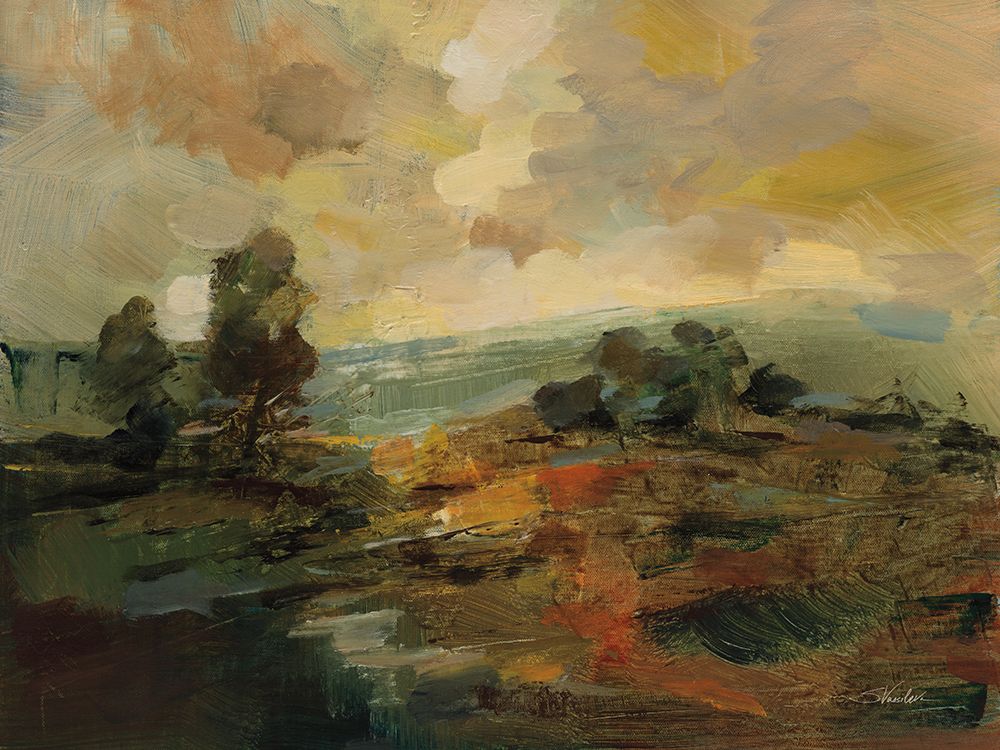 Landscape Sketch art print by Silvia Vassileva for $57.95 CAD