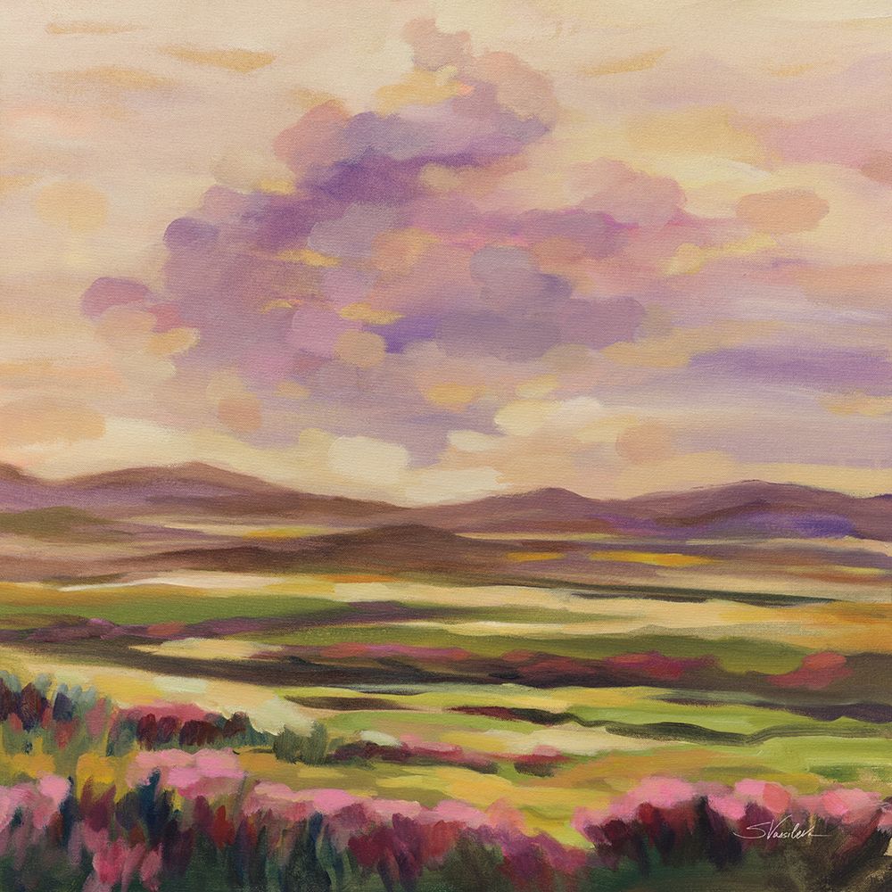 Purple Cloud art print by Silvia Vassileva for $57.95 CAD