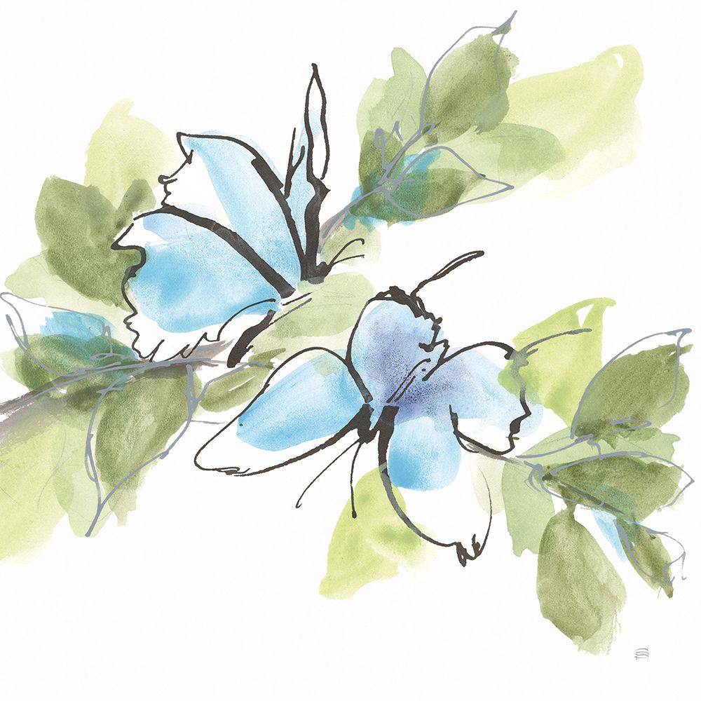 Social Butterflies I art print by Chris Paschke for $57.95 CAD