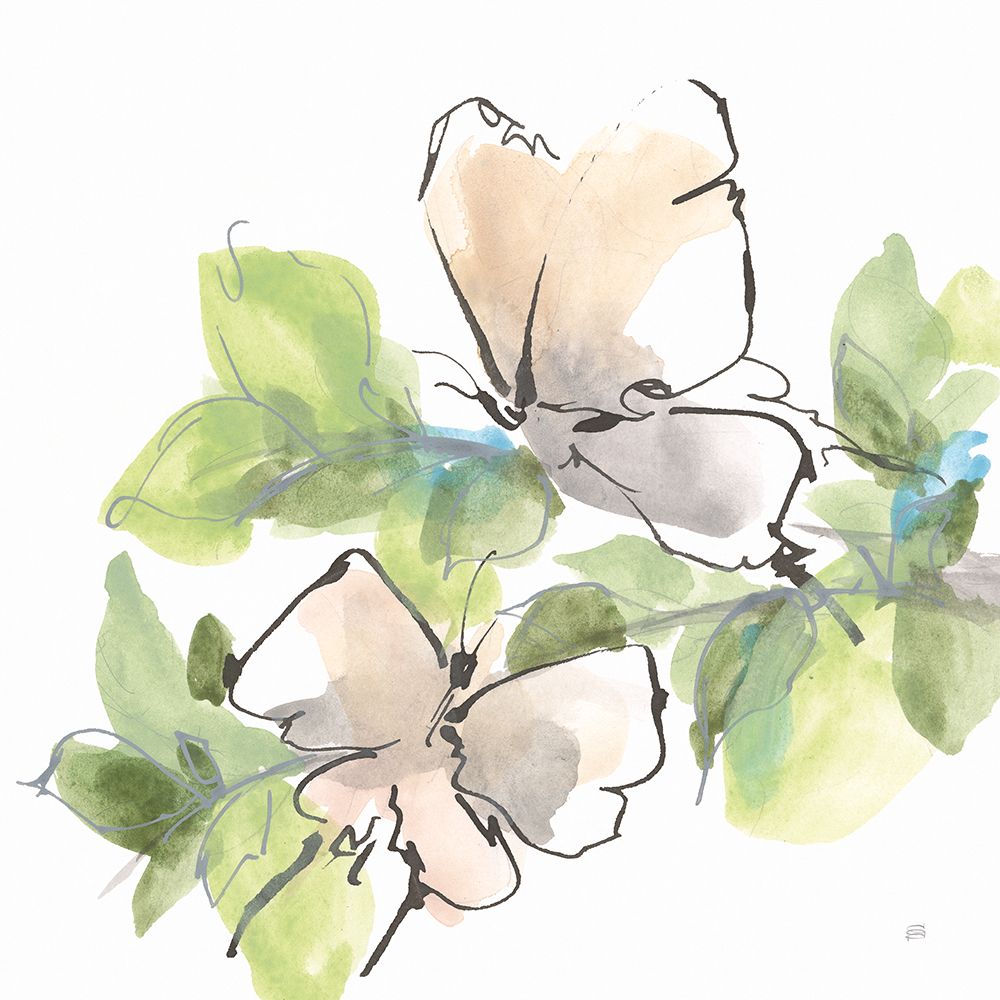 Social Butterflies II art print by Chris Paschke for $57.95 CAD