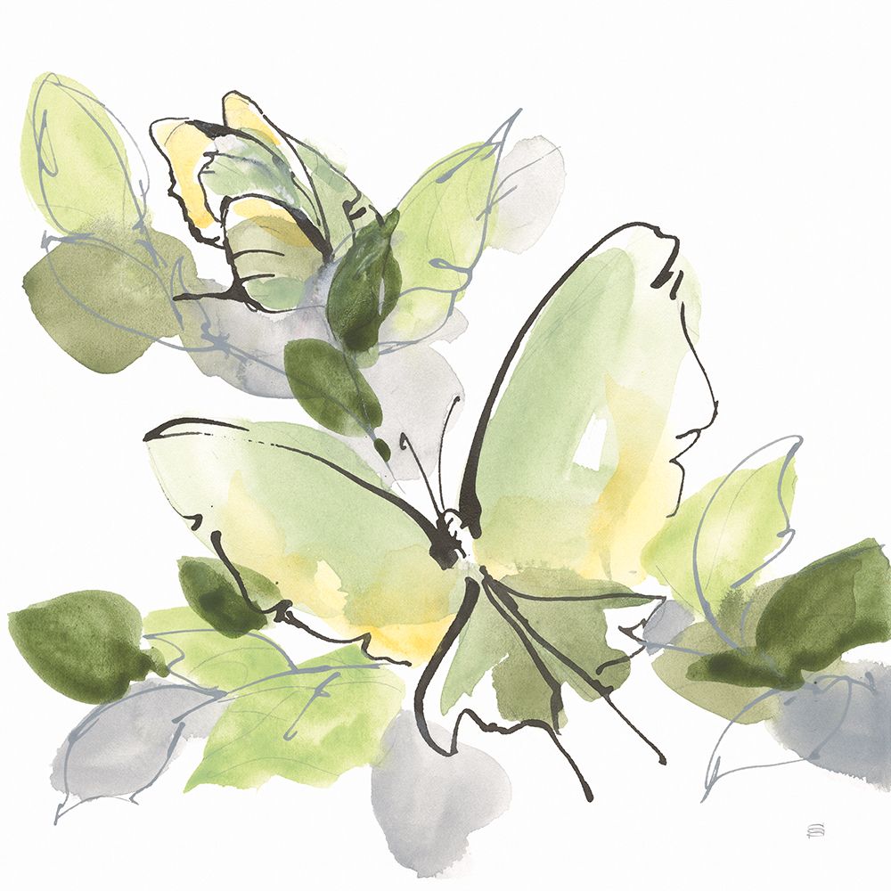 Social Butterflies IV art print by Chris Paschke for $57.95 CAD
