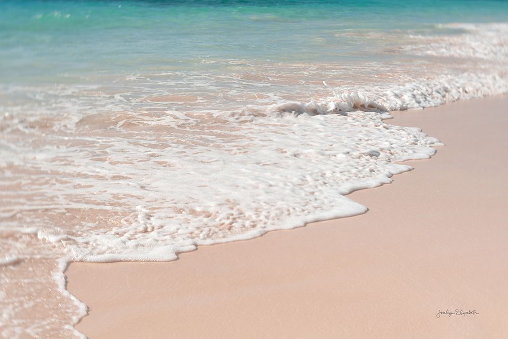 Pink Sand Shoreline art print by Jocelyn Elizabeth for $57.95 CAD