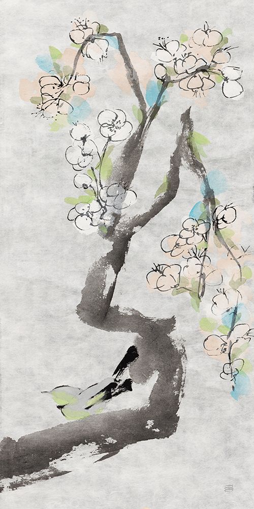 White Plum I art print by Chris Paschke for $57.95 CAD