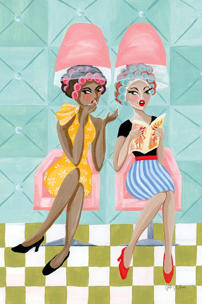 Gossip Girls art print by Yvette St. Amant for $57.95 CAD