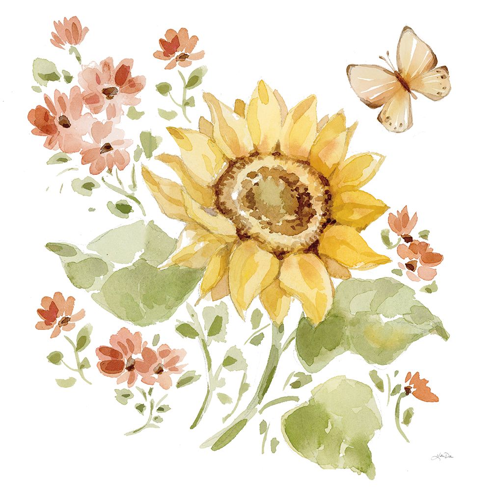 Fall Cottage Garden II art print by Katrina Pete for $57.95 CAD