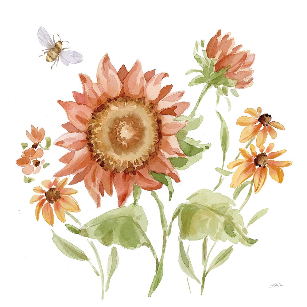 Fall Cottage Garden III art print by Katrina Pete for $57.95 CAD