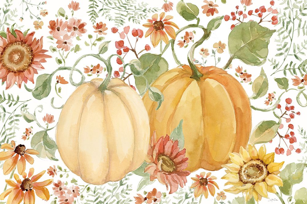 Fall Cottage Garden IV art print by Katrina Pete for $57.95 CAD