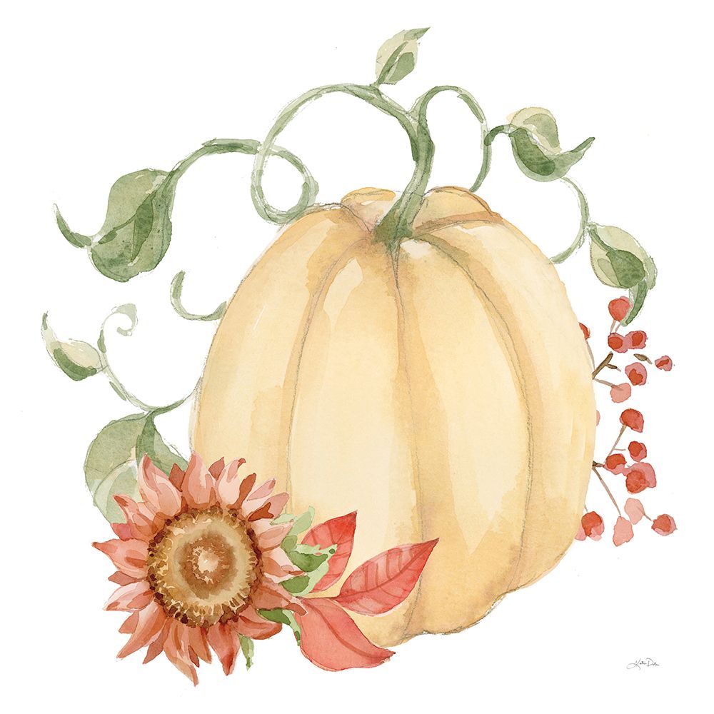 Fall Cottage Garden VI art print by Katrina Pete for $57.95 CAD