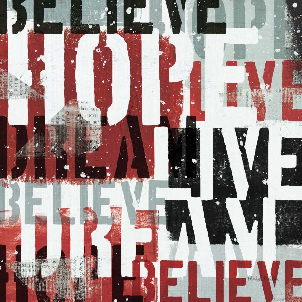 Live the Dream Black and White II art print by Michael Mullan for $57.95 CAD