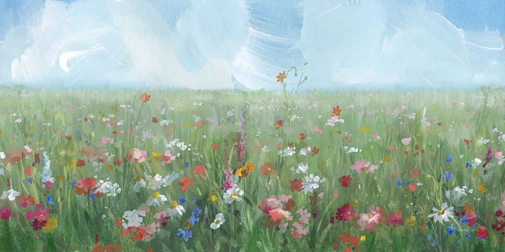 Field of Flowers No Mountains art print by Danhui Nai for $57.95 CAD