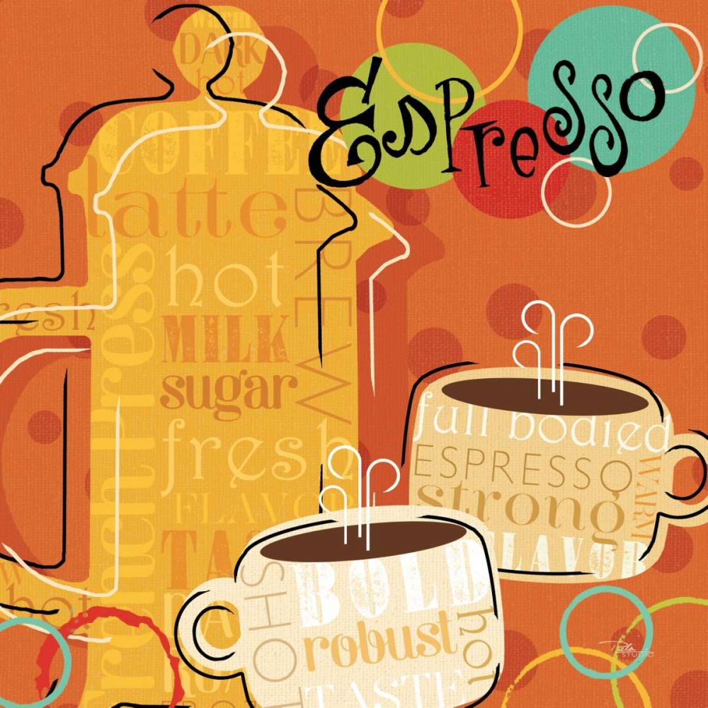 Funky Brew I art print by Pela Studio for $57.95 CAD