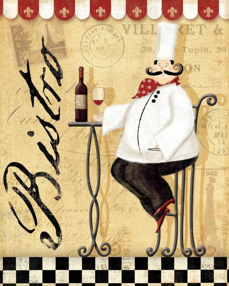 Chefs Break I art print by Veronique Charron for $57.95 CAD