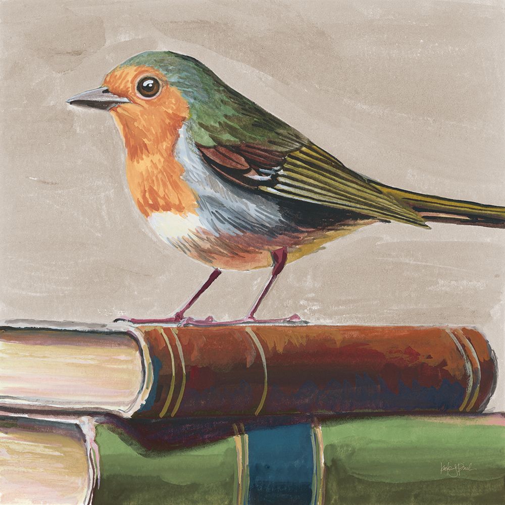 Academia Bird Study Neutral art print by Kate Jarvik Birch for $57.95 CAD