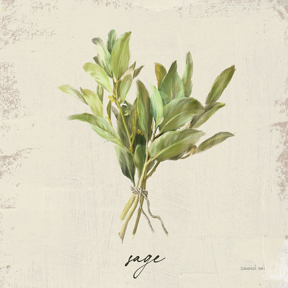 Rustic Herbs IV Neutral art print by Danhui Nai for $57.95 CAD