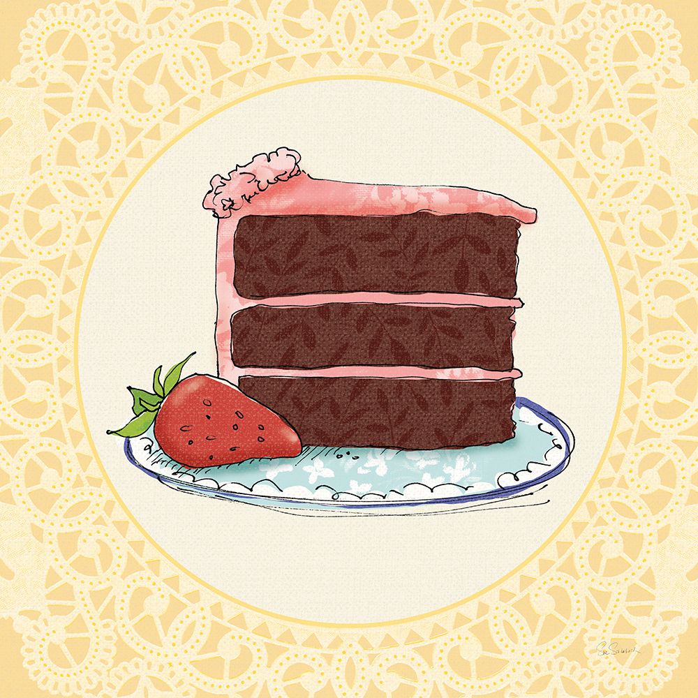 Dessert Please I v2 art print by Sue Schlabach for $57.95 CAD