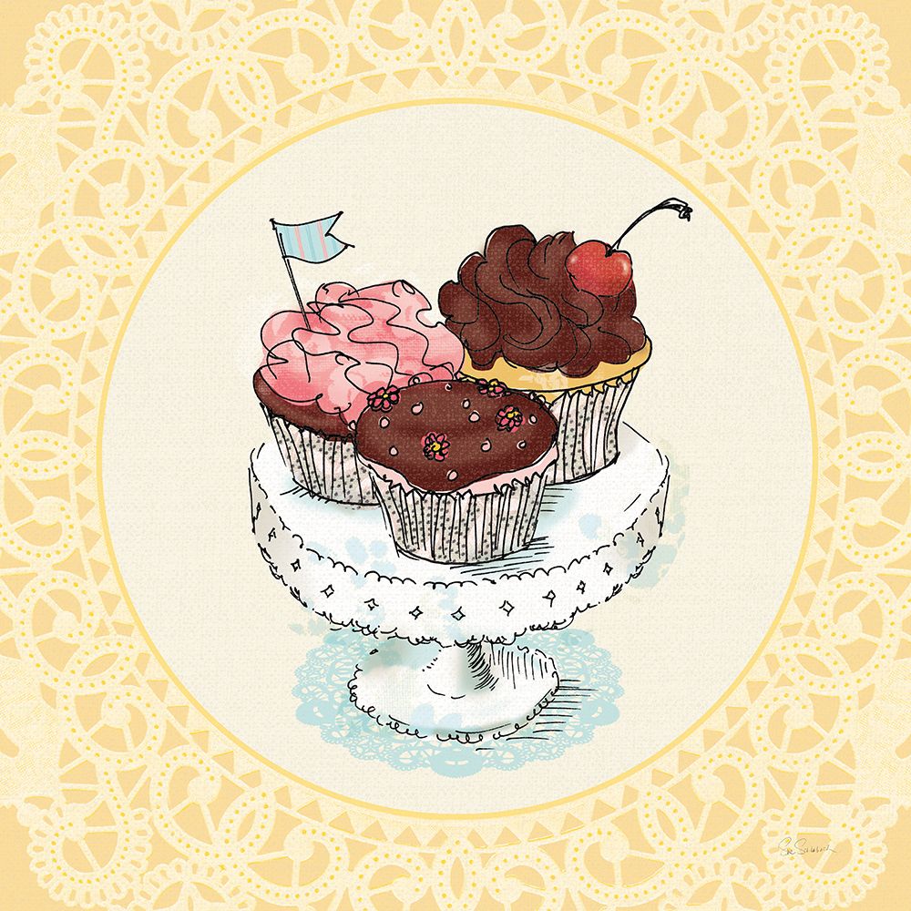 Dessert Please II v2 art print by Sue Schlabach for $57.95 CAD