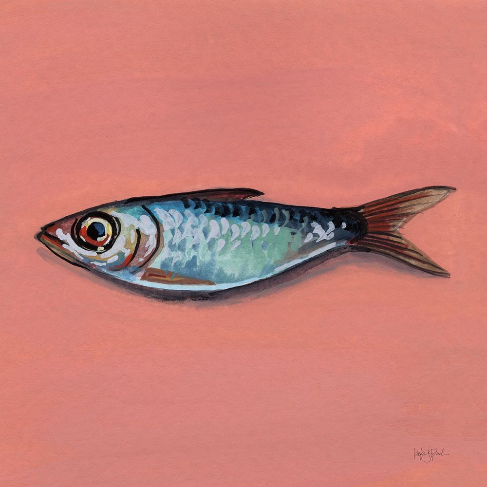 Single Sardine II art print by Kate Jarvik Birch for $57.95 CAD