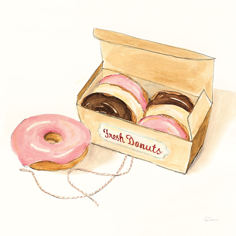 Fresh Donuts art print by Sue Schlabach for $57.95 CAD