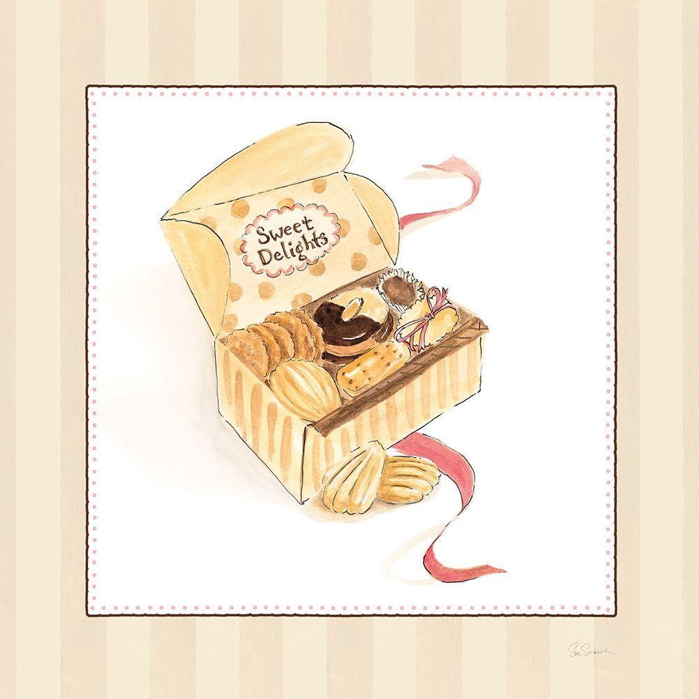 Sweet Delights on Stripes art print by Sue Schlabach for $57.95 CAD