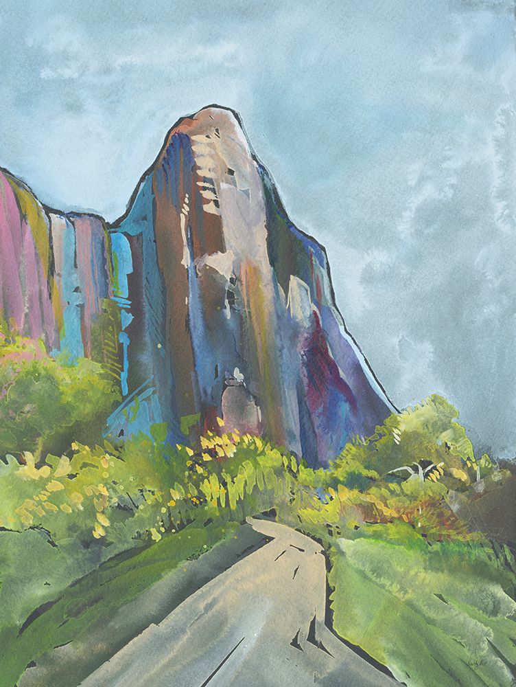 Moody Mountain art print by Kristy Rice for $57.95 CAD