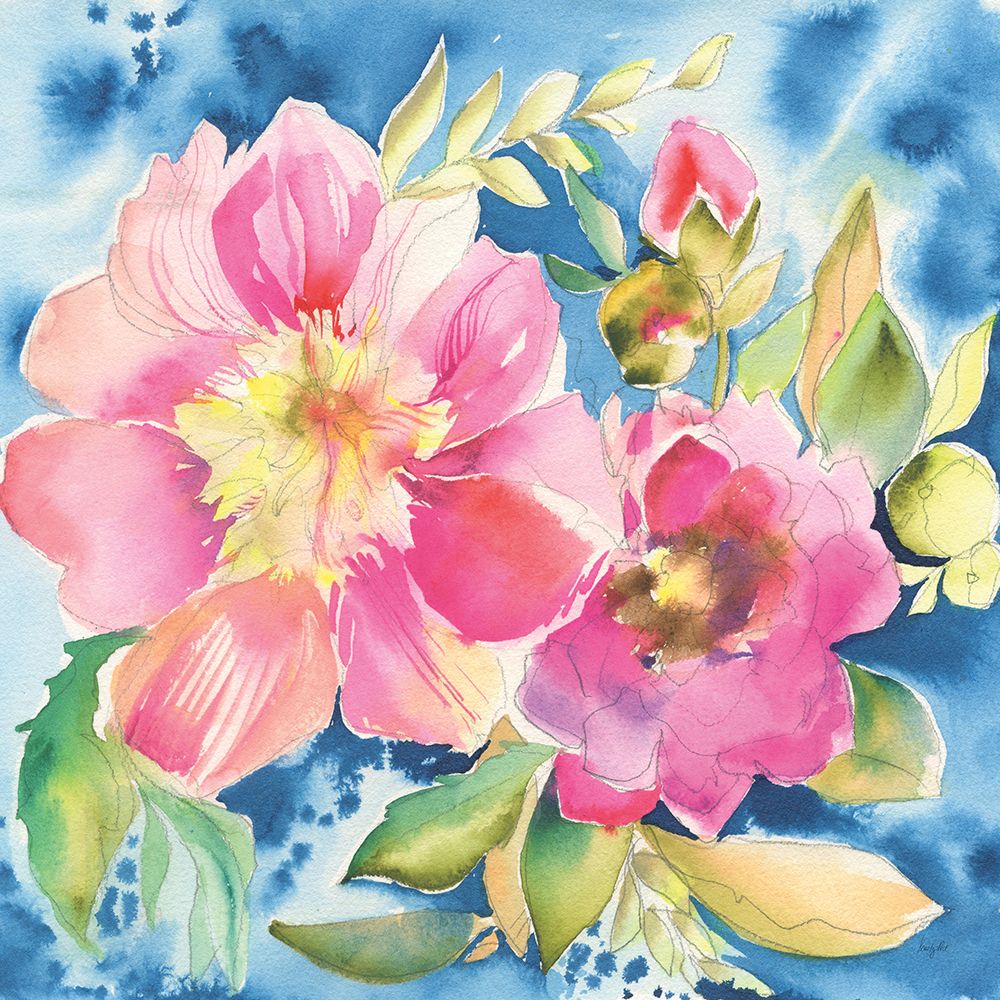 Pink Petals art print by Kristy Rice for $57.95 CAD