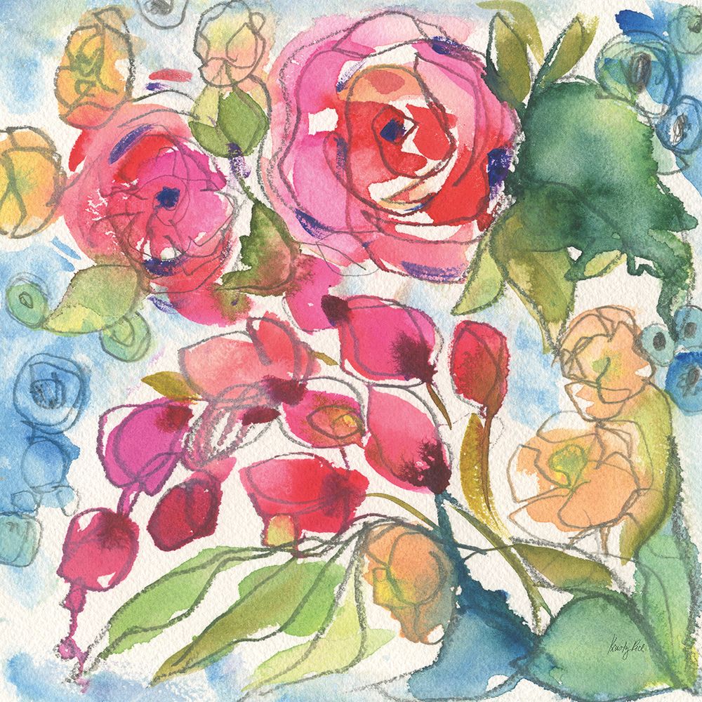 Summer Impressions art print by Kristy Rice for $57.95 CAD