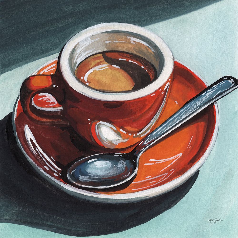 Diner Espresso art print by Kate Jarvik Birch for $57.95 CAD