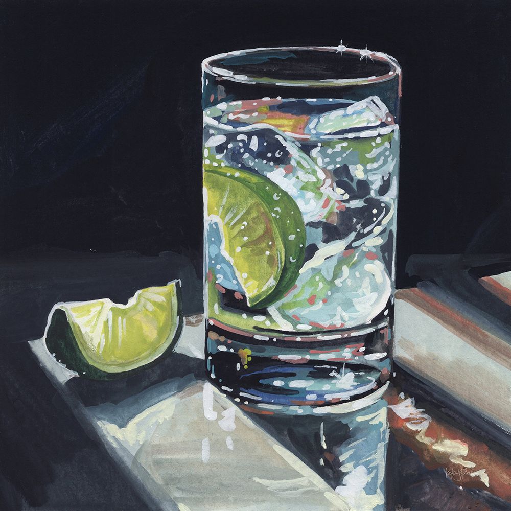 Light Reflecting Off a Cocktail art print by Kate Jarvik Birch for $57.95 CAD