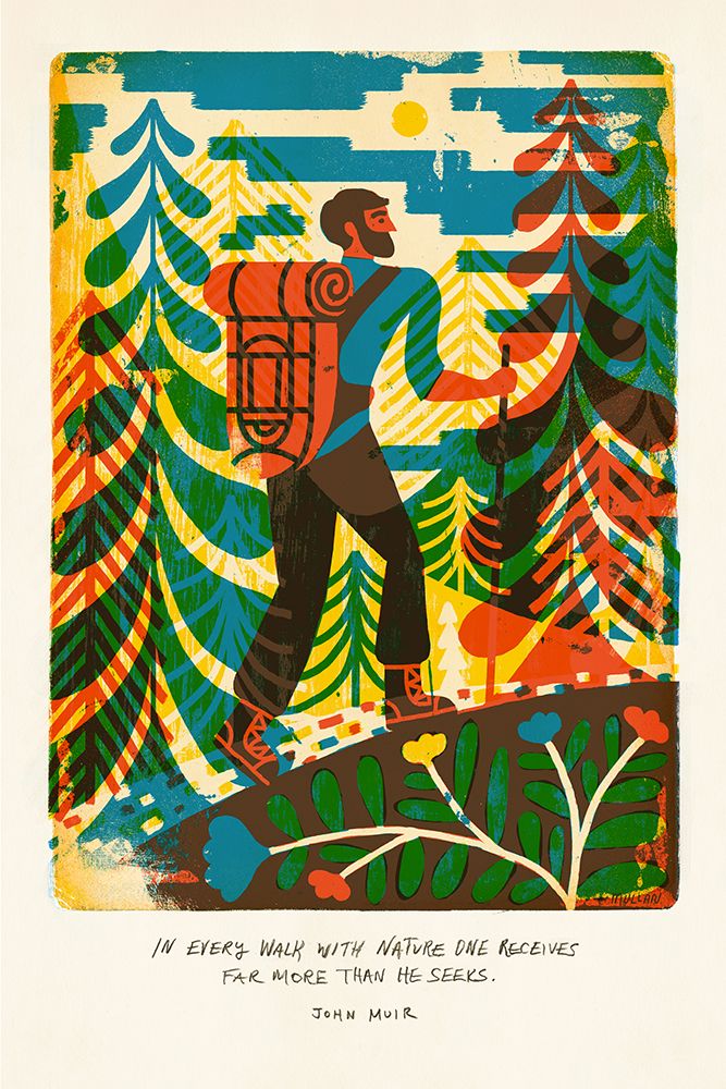 Outdoor Adventure I art print by Michael Mullan for $57.95 CAD