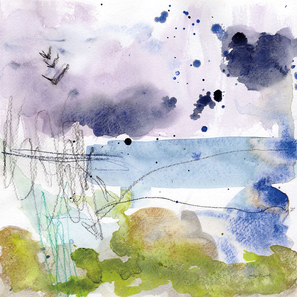 Coastal Storm I art print by Jocelyn Elizabeth for $57.95 CAD