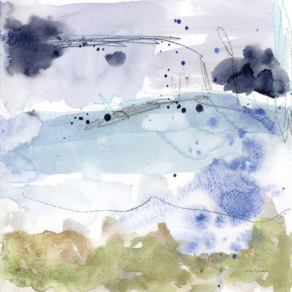 Coastal Storm II art print by Jocelyn Elizabeth for $57.95 CAD