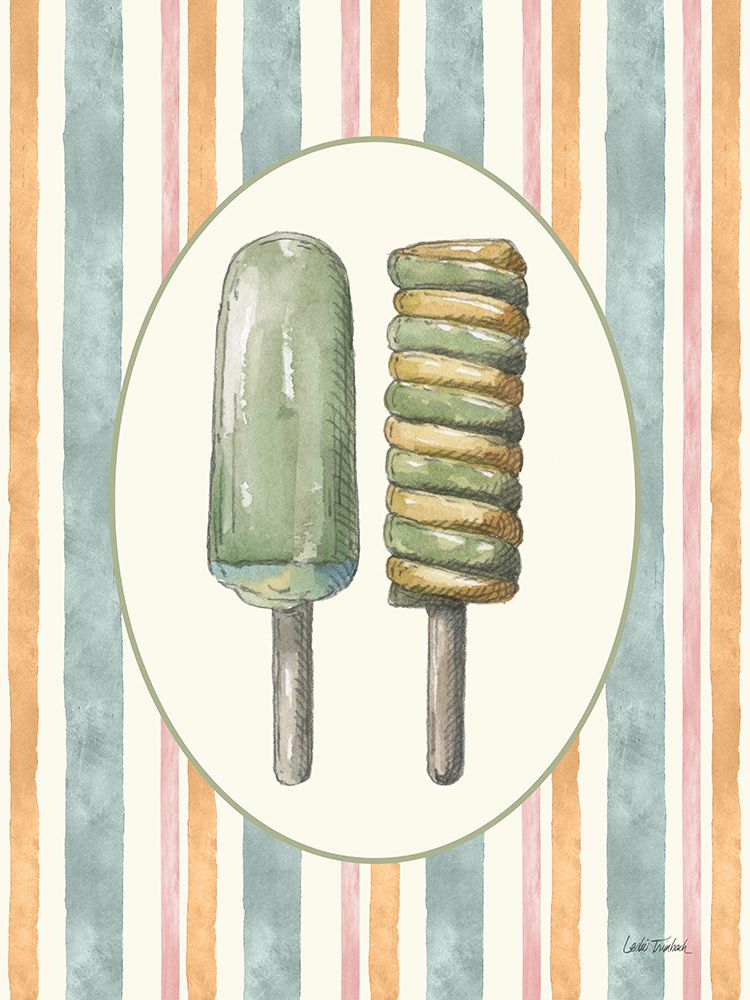 Vintage Summer X art print by Leslie Trimbach for $57.95 CAD