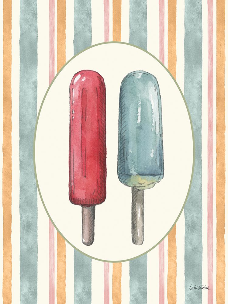 Vintage Summer XI art print by Leslie Trimbach for $57.95 CAD