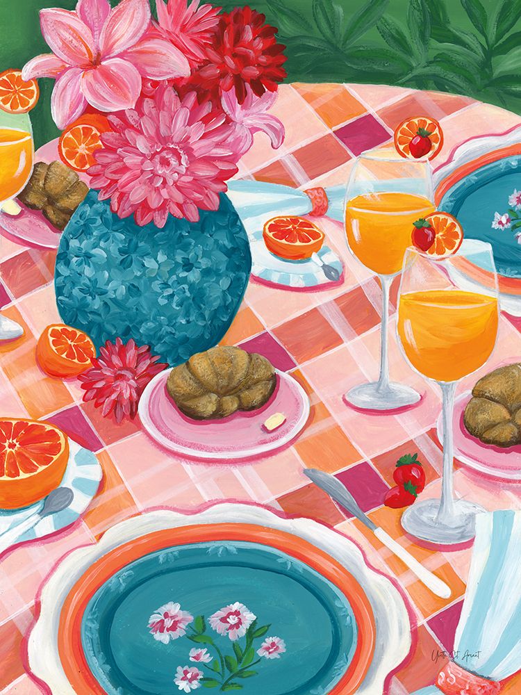 Brunch I art print by Yvette St. Amant for $57.95 CAD