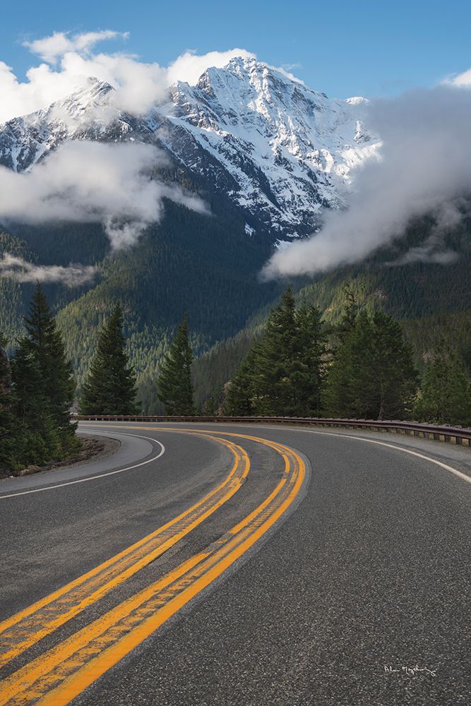 Colonial Peak and North Cascades Highway art print by Alan Majchrowicz for $57.95 CAD