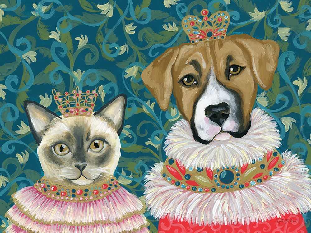 King and Queen art print by Yvette St. Amant for $57.95 CAD