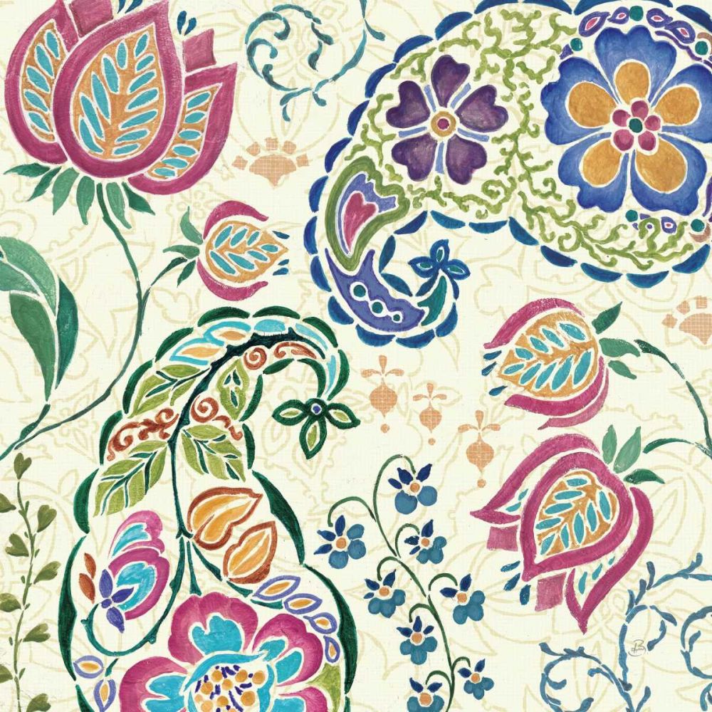 Peacock Fantasy IV art print by Daphne Brissonnet for $57.95 CAD