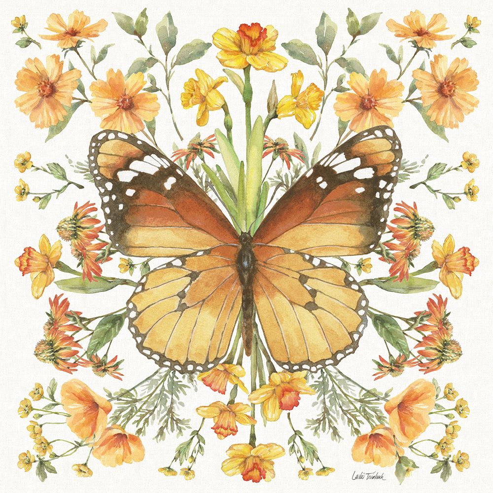 Butterfly Art II art print by Leslie Trimbach for $57.95 CAD