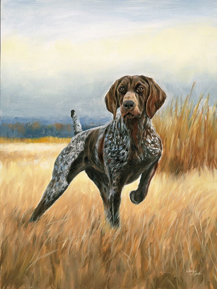 Hunting Dog Pointer art print by Wellington Studio for $57.95 CAD